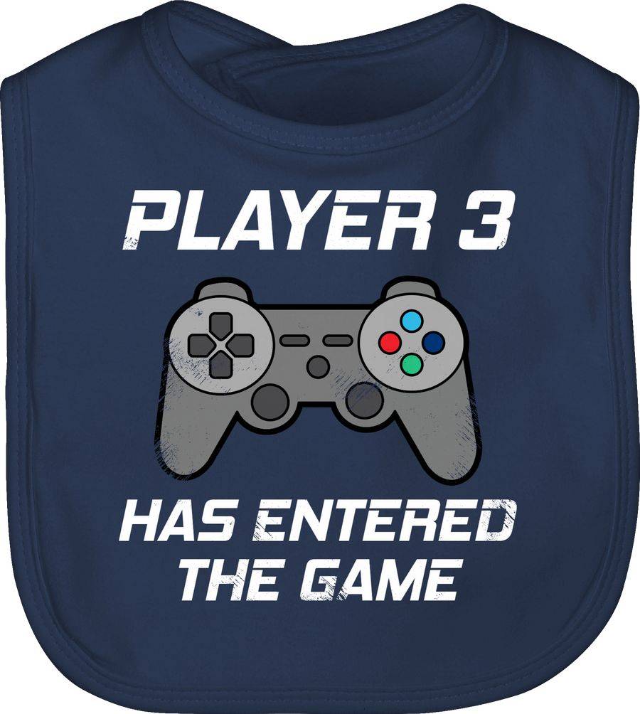Shirtracer Player 3 Has Entered The Game Controller Grau: T-Shirt Rucksack Shirtracer