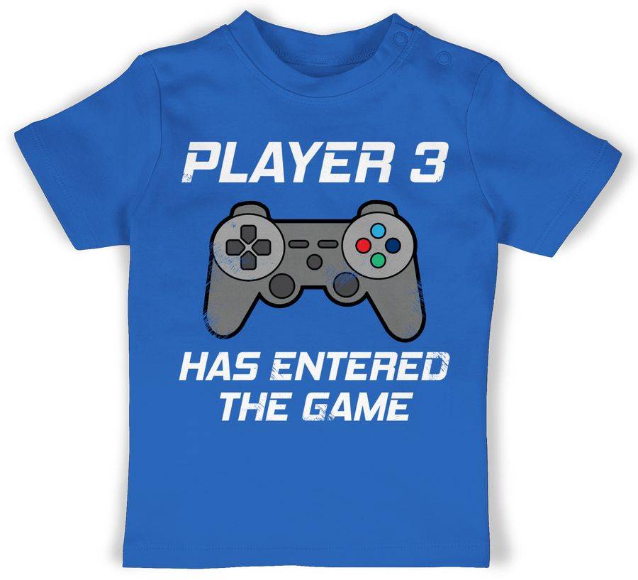 Shirtracer Player 3 has entered the game Controller grau: T-Shirt Rucksack Shirtracer