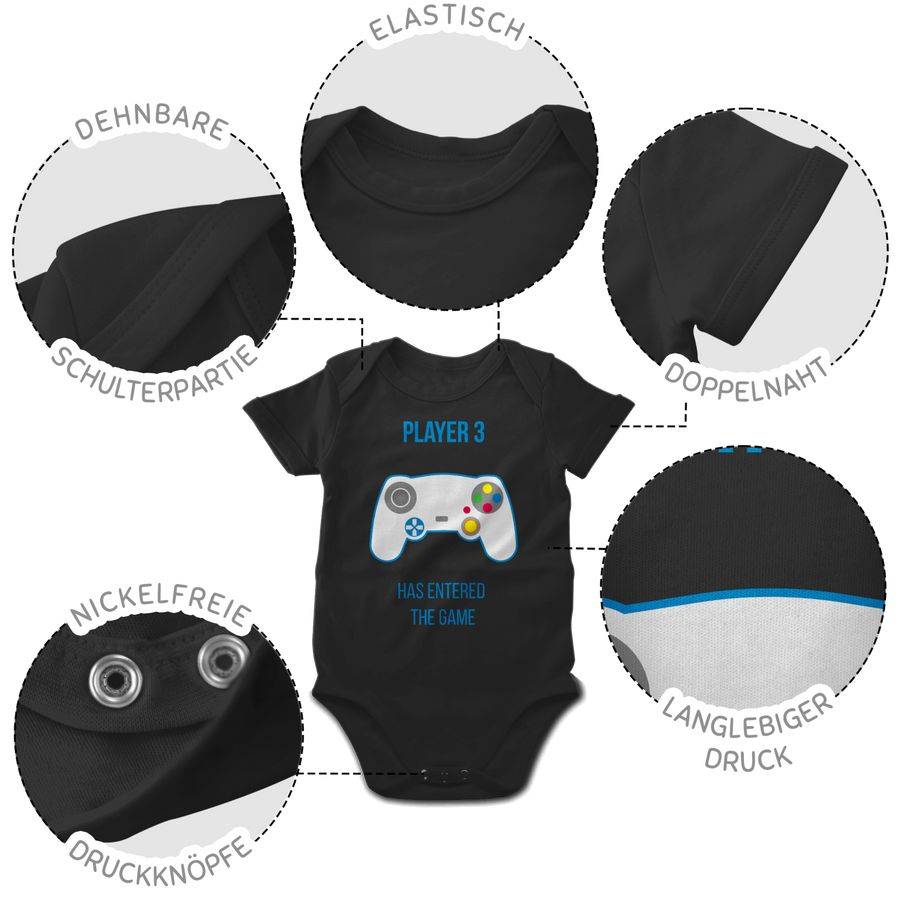 Shirtracer Player 3 Has Entered The Game Controller Weiß Shirts & Mehr Shirtracer