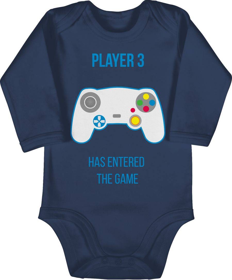 Shirtracer Player 3 has entered the game Controller weiß Shirts & Mehr Shirtracer