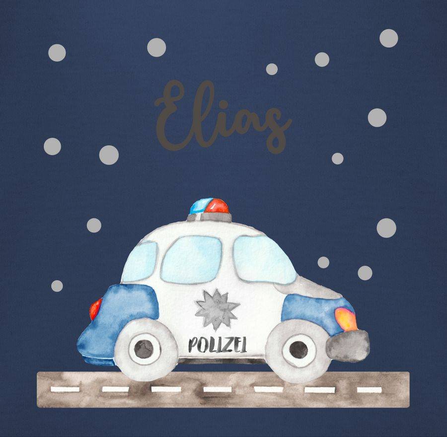 Shirtracer Polizei Blaulicht Bundespolizei Polizeiauto Polizist Shirts & Mehr Shirtracer