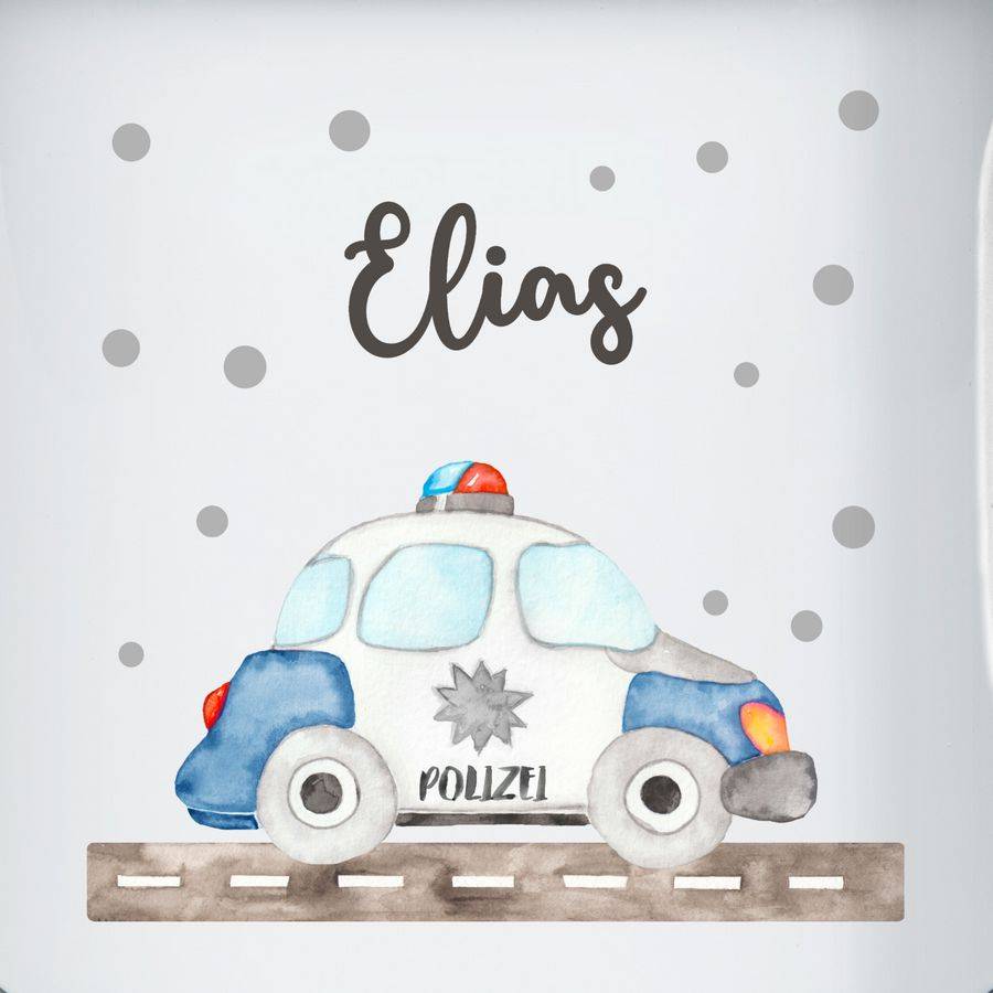 Shirtracer Polizei Blaulicht Bundespolizei Polizeiauto Polizist Shirts & Mehr Shirtracer