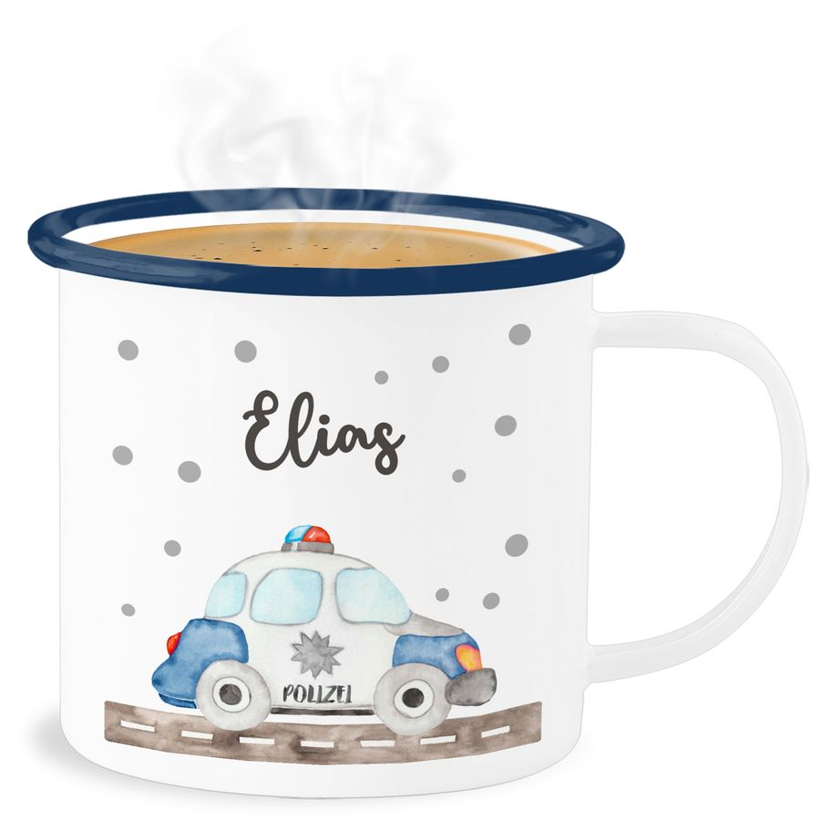 Shirtracer Polizei Blaulicht Bundespolizei Polizeiauto Polizist Shirts & Mehr Shirtracer