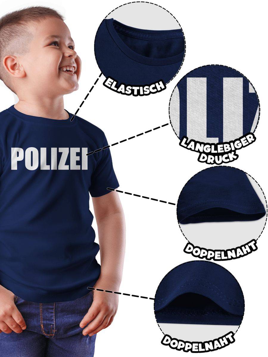 Shirtracer Polizei Karneval Kostüm Shirts & Mehr Shirtracer