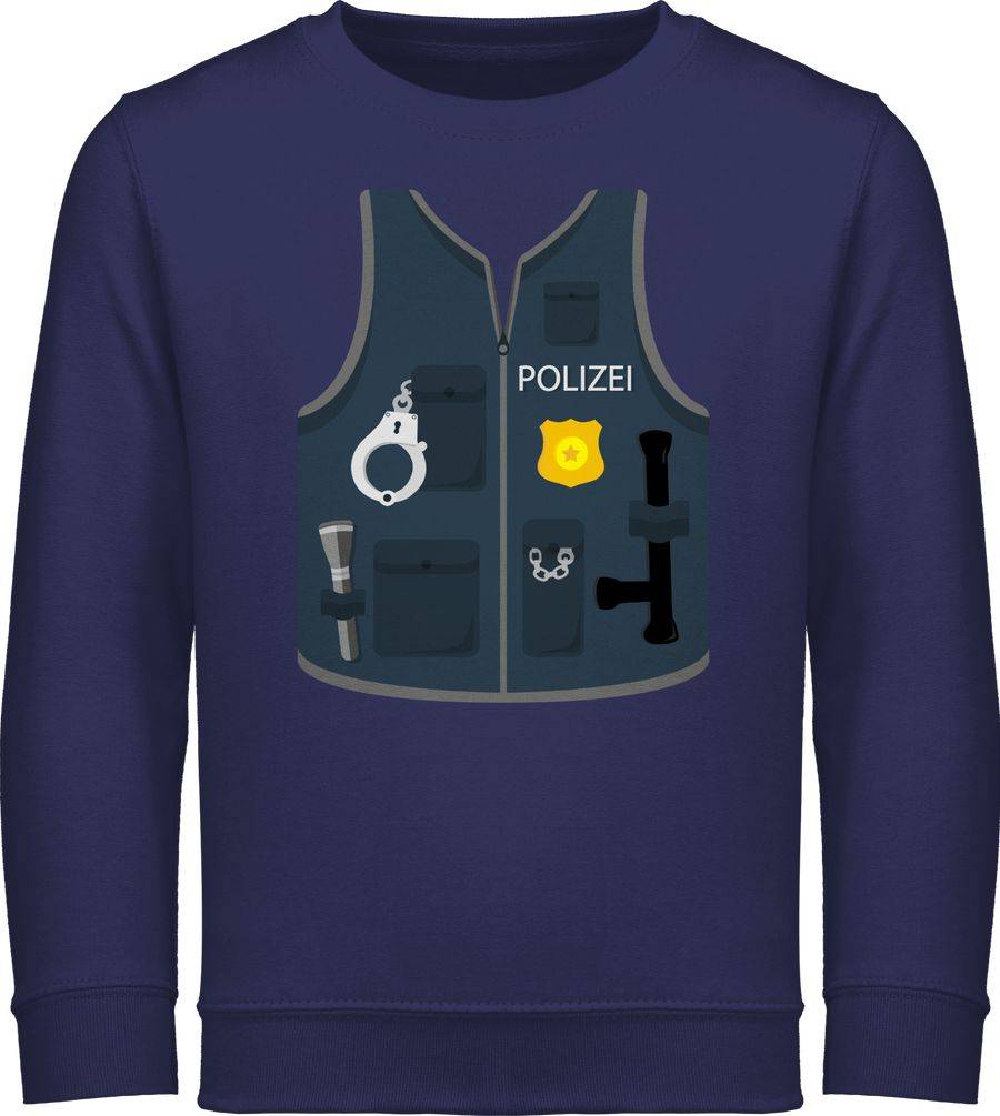 Shirtracer Polizei Weste Kostüm: T-Shirt Gym Bag Shirtracer