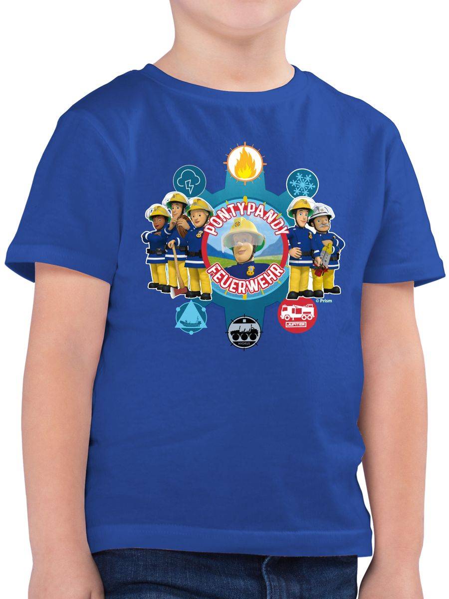 Shirtracer Pontypandy Feuerwehr - Gruppe: Tshirt Gym Bag Shirtracer