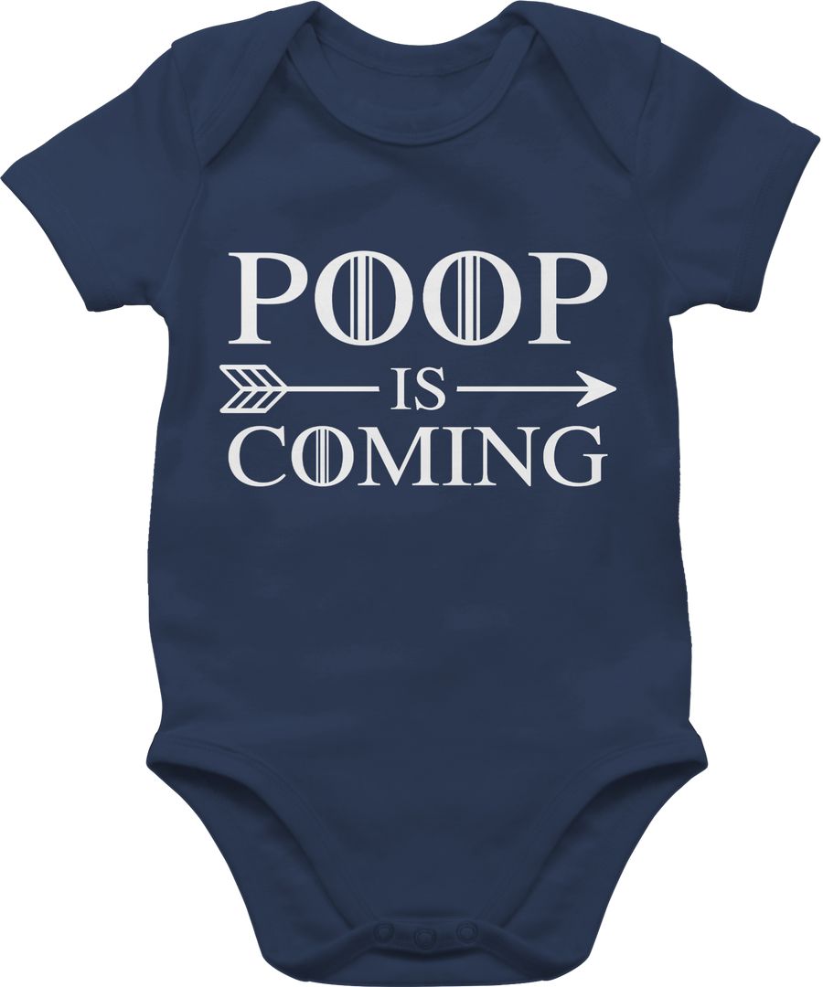 Shirtracer Poop is coming weiß: T-Shirt Gym Bag Shirtracer