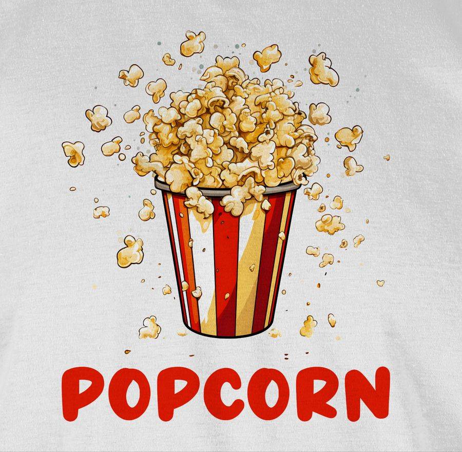Shirtracer Popcorn Fan Popcornverkleidung Filmliebhaber Pop-Corn: T-Shirt Rucksack Shirtracer