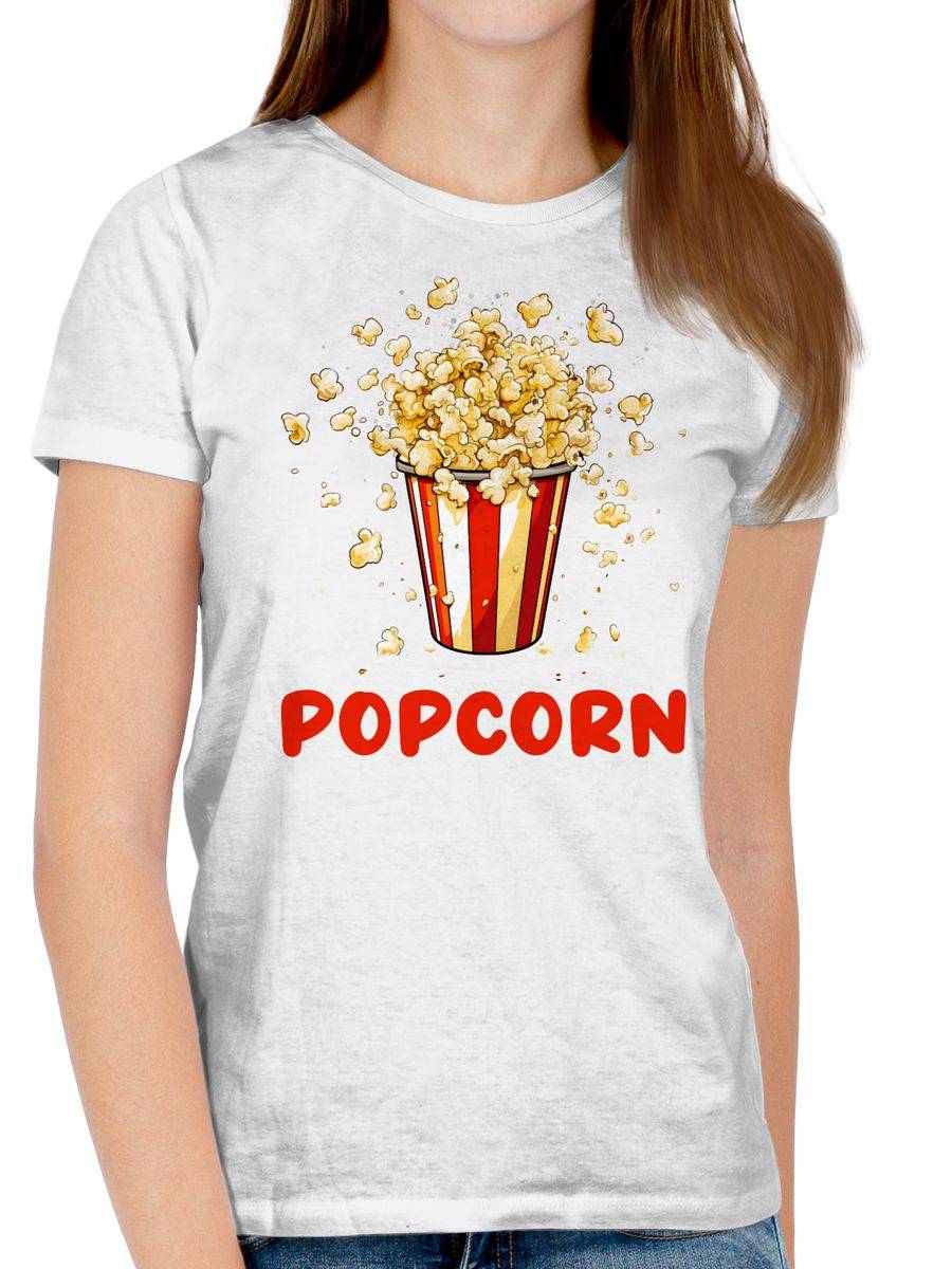 Shirtracer Popcorn Fan Popcornverkleidung Filmliebhaber Pop-Corn: T-Shirt Rucksack Shirtracer