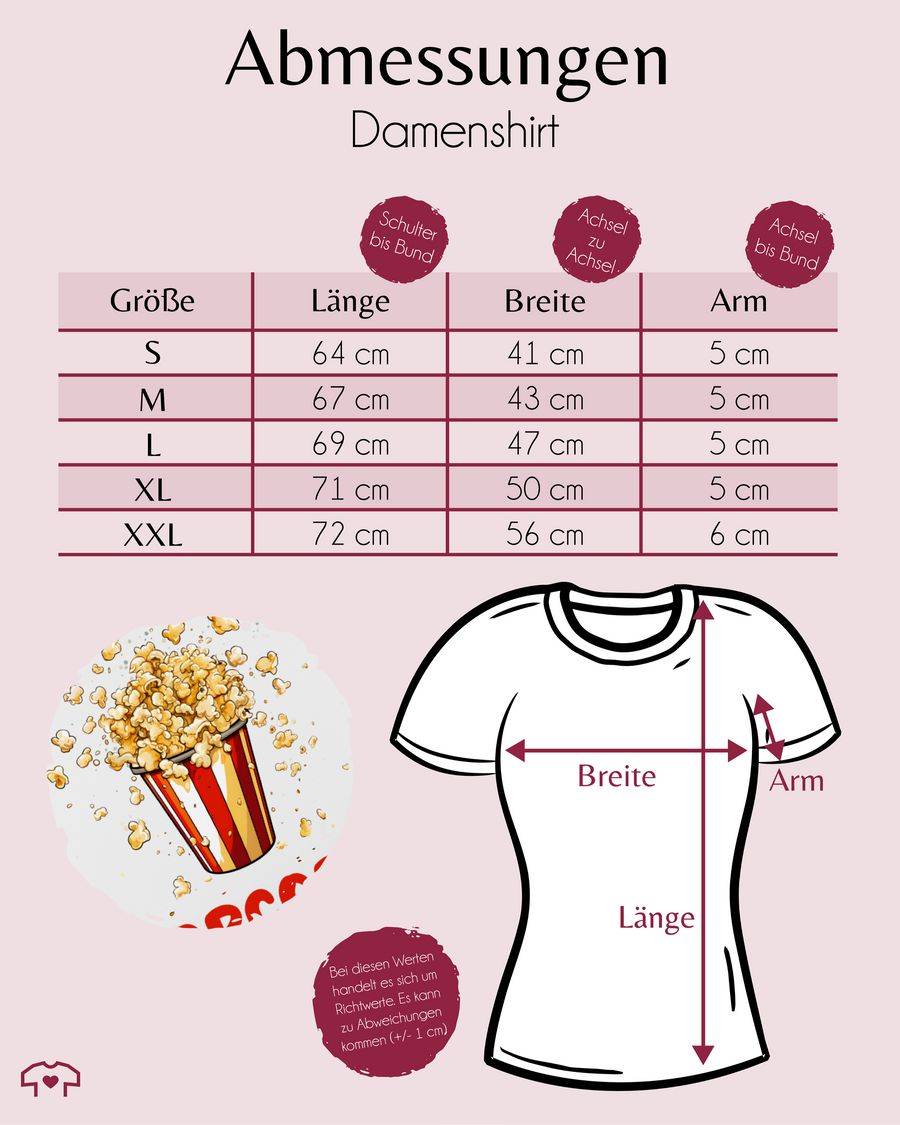 Shirtracer Popcorn Fan Popcornverkleidung Filmliebhaber Pop-Corn: T-Shirt Rucksack Shirtracer