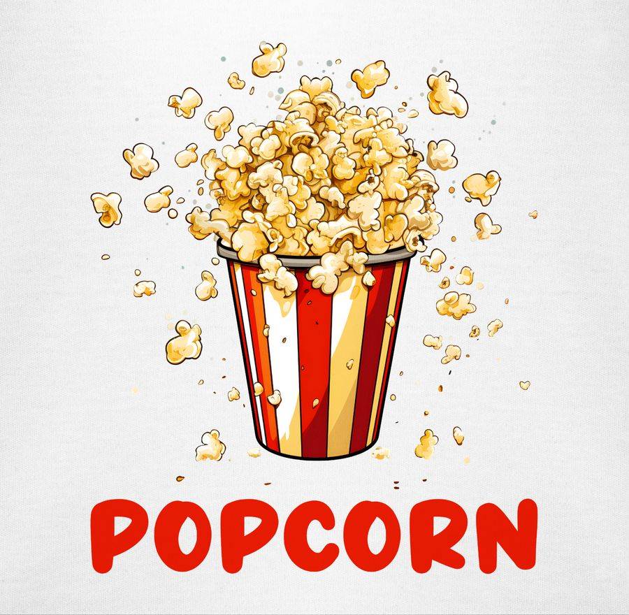 Shirtracer Popcorn Fan Popcornverkleidung Filmliebhaber Pop-Corn: T-Shirt Rucksack Shirtracer