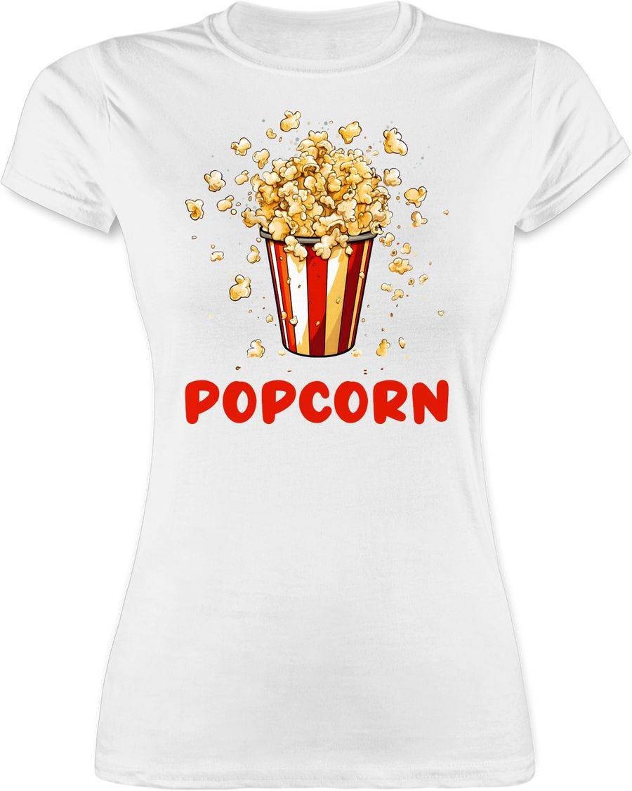 Shirtracer Popcorn Fan Popcornverkleidung Filmliebhaber Pop-Corn: T-Shirt Rucksack Shirtracer