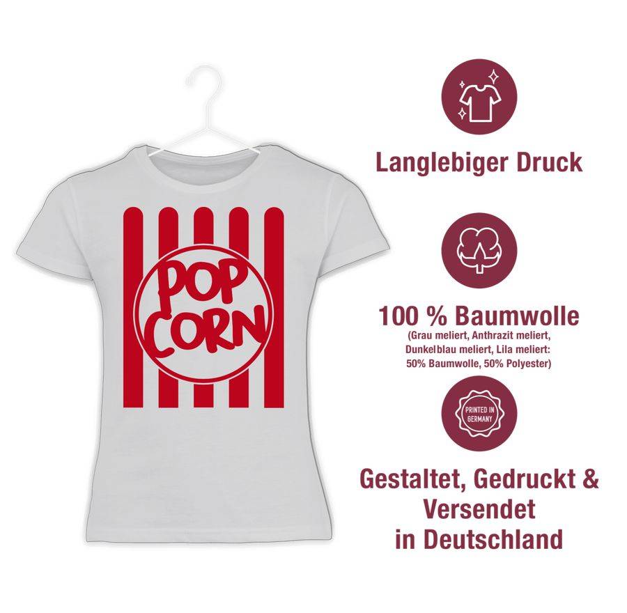 Shirtracer Popcorn Karneval Kostüm Shirts & Mehr Shirtracer