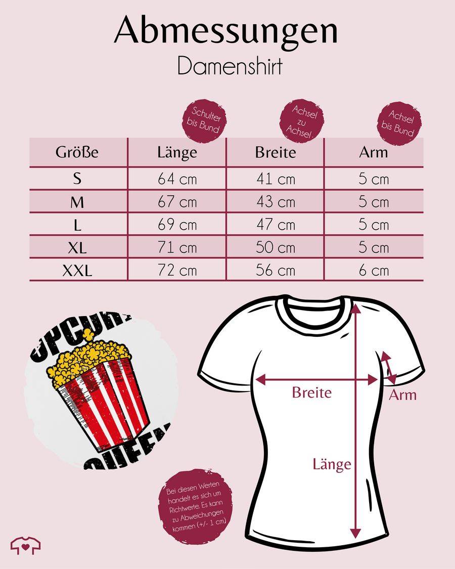 Shirtracer Popcorn Queen - Schwarz Shirts & Mehr Shirtracer