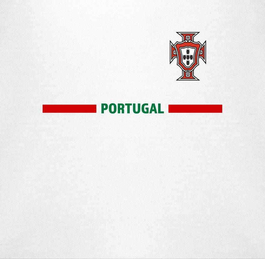 Shirtracer Portugal Trikot Wappen Portugiesisches Fan-Motiv Shirtracer