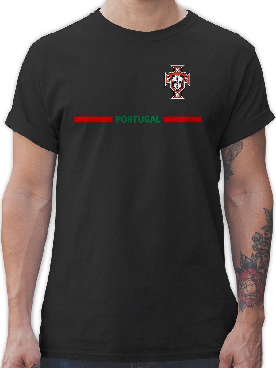 Shirtracer Portugal Trikot Wappen Portugiesisches Fan-Motiv Shirtracer