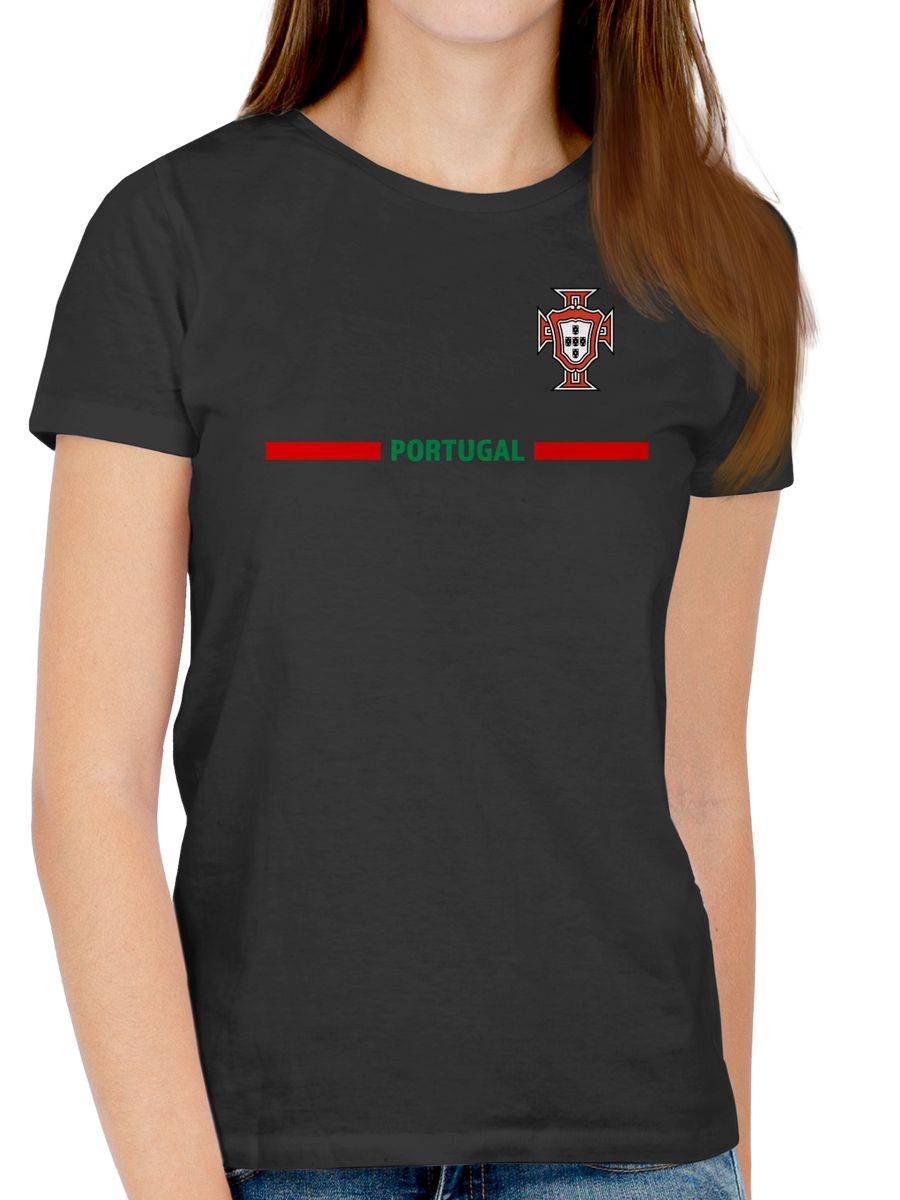 Shirtracer Portugal Trikot Wappen Portugiesisches Fan-Motiv Shirtracer