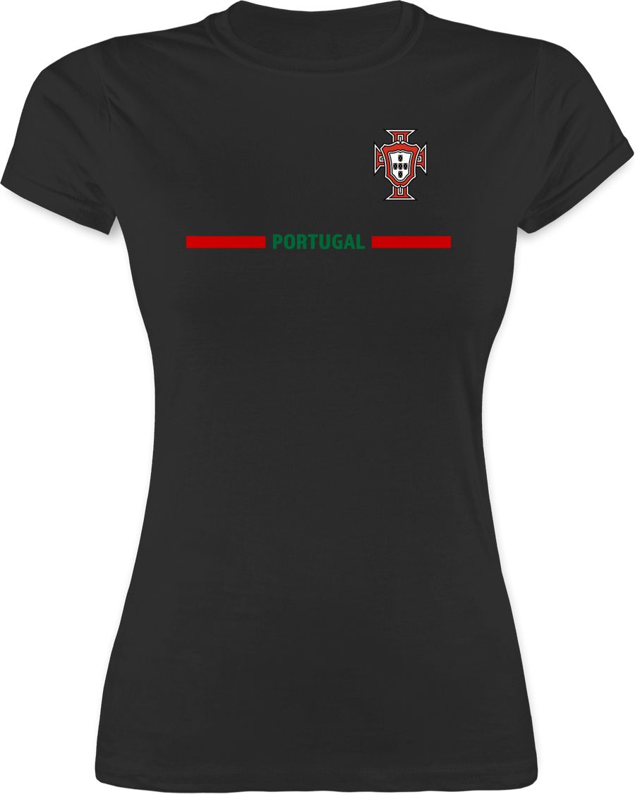 Shirtracer Portugal Trikot Wappen Portugiesisches Fan-Motiv Shirtracer