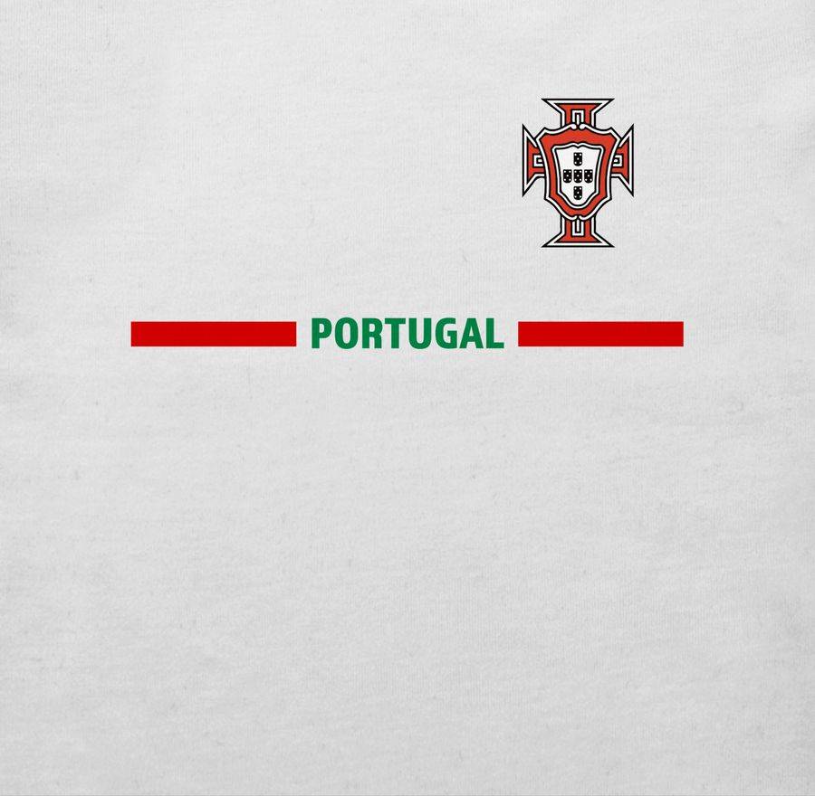 Shirtracer Portugal Trikot Wappen Portugiesisches Fan-Motiv Shirtracer