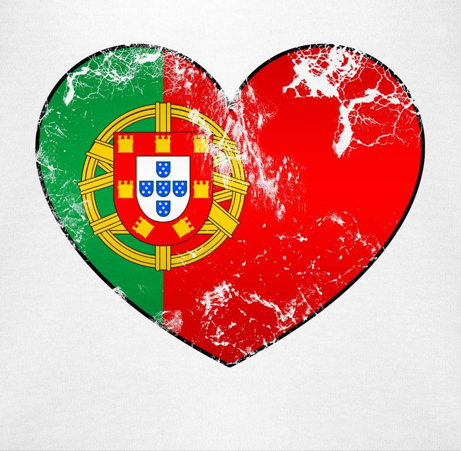 Shirtracer Portugal Vintage Herz Shirts & Mehr Shirtracer