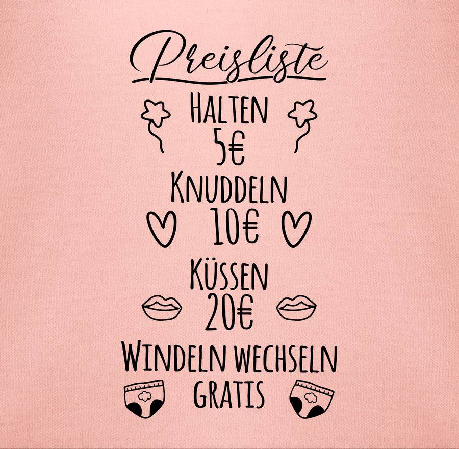 Shirtracer Preisliste Baby - Schwarz: T-Shirt Turnbeutel Shirtracer