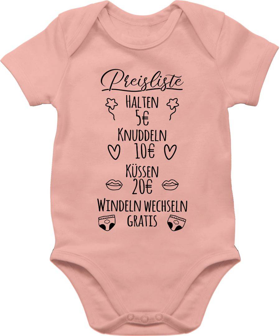 Shirtracer Preisliste Baby - schwarz: T-Shirt Turnbeutel Shirtracer