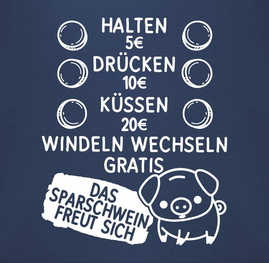 Shirtracer Preisliste Mit Sparschwein - Weiß: Tshirt Turnbeutel Shirtracer