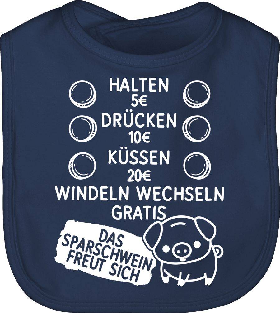Shirtracer Preisliste mit Sparschwein - weiß: Tshirt Turnbeutel Shirtracer