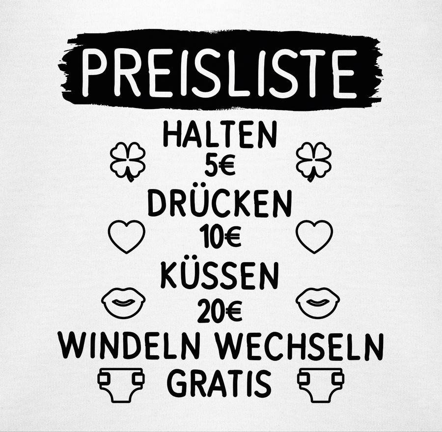 Shirtracer Preisliste Mit Symbolen - Schwarz Shirts & Mehr Shirtracer