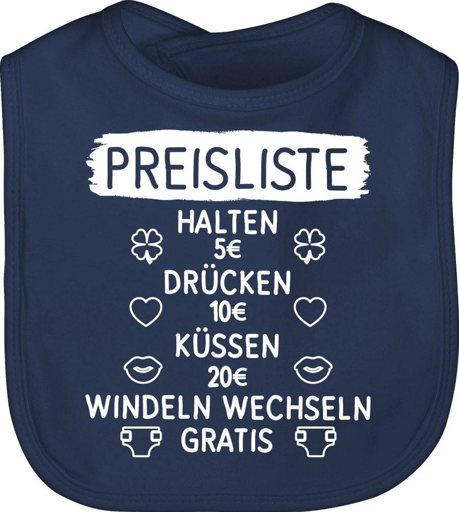 Shirtracer Preisliste mit Symbolen - weiß: T-Shirt Turnbeutel Shirtracer
