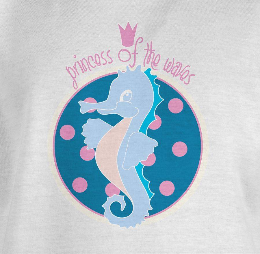 Shirtracer Princess Of The Waves: T-Shirt Gym Bag Shirtracer