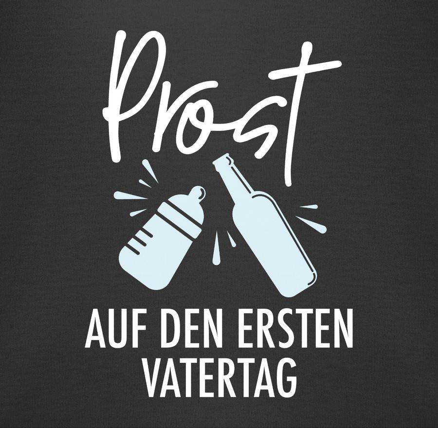 Shirtracer Prost Auf Den Ersten Vatertag - Weiß/blau: T-Shirt Gym Bag Shirtracer