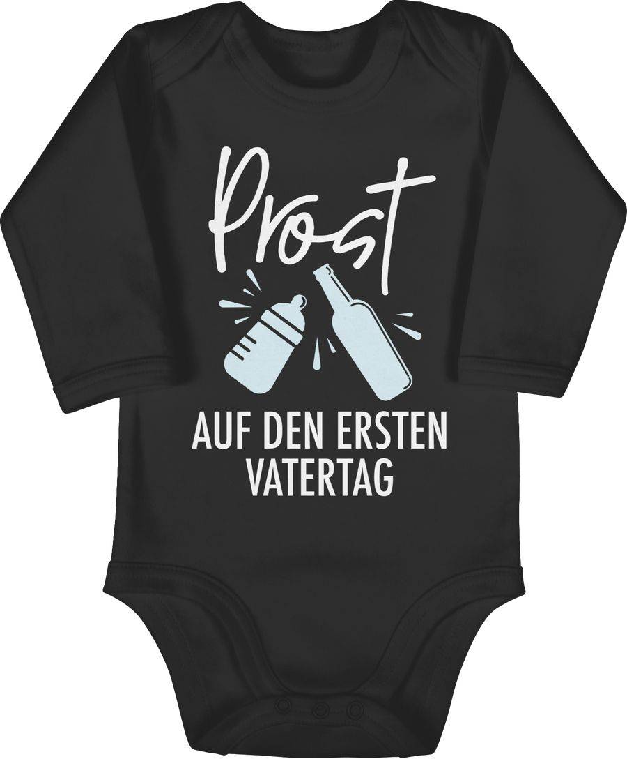 Shirtracer Prost auf den ersten Vatertag - weiß/blau: T-Shirt Gym Bag Shirtracer