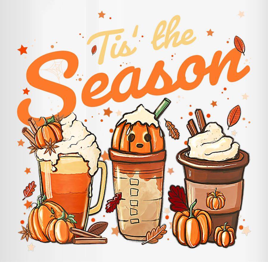 Shirtracer Pumpkin Kürbis Tis' The Season Herbst Shirts & Mehr Shirtracer