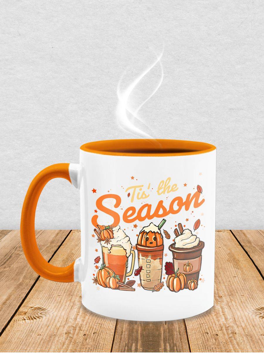 Shirtracer Pumpkin Kürbis Tis' The Season Herbst Shirts & Mehr Shirtracer