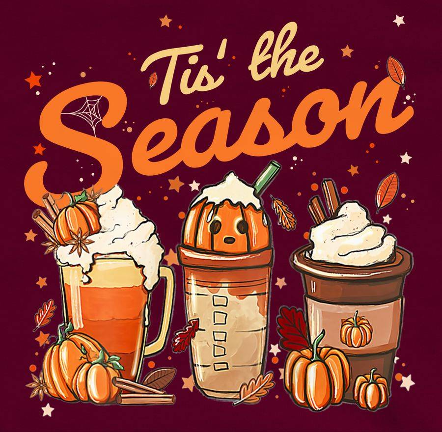 Shirtracer Pumpkin Kürbis Tis' The Season Herbst Shirts & Mehr Shirtracer
