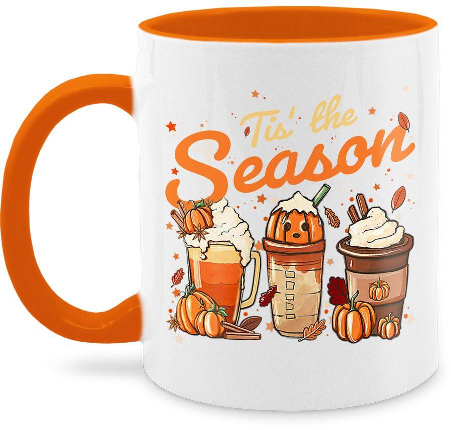 Shirtracer Pumpkin Kürbis Tis' the Season Herbst Shirts & Mehr Shirtracer