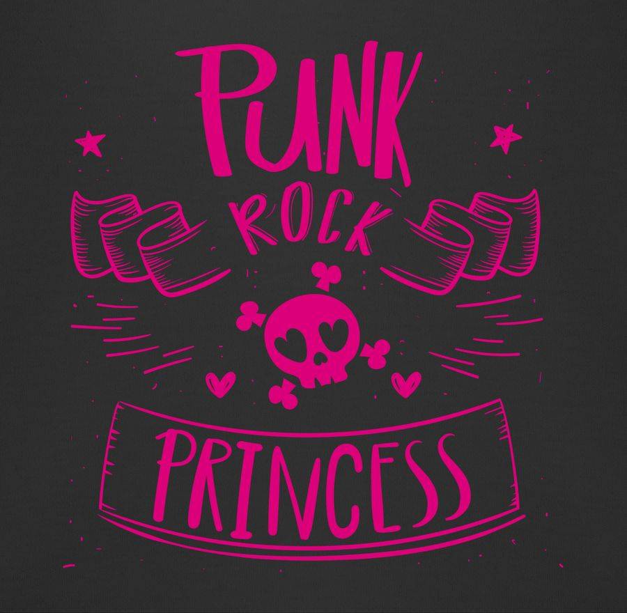 Shirtracer Punk Rock Princess: Tshirt Rucksack Shirtracer