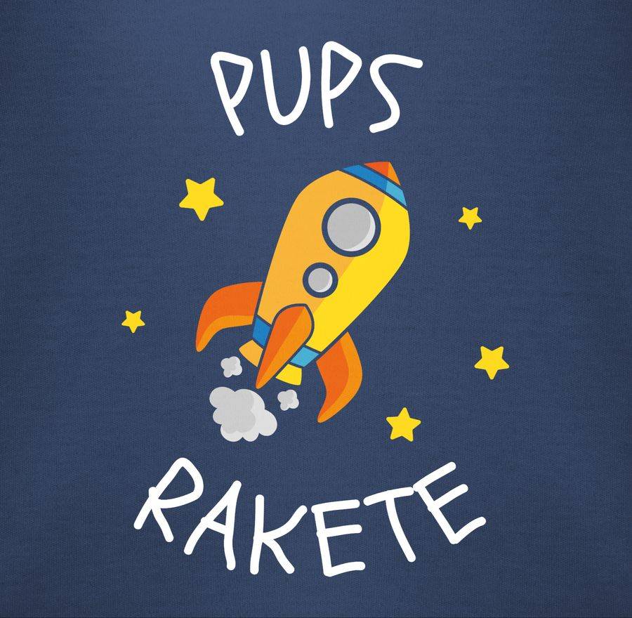 Shirtracer Pupsrakete Weiß: Tshirt Gym Bag Shirtracer