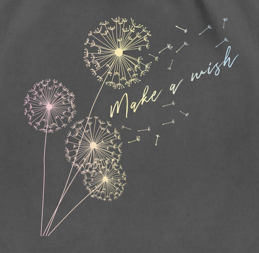 Shirtracer Pusteblume Make A Wish Bunt Shirts & Mehr Shirtracer