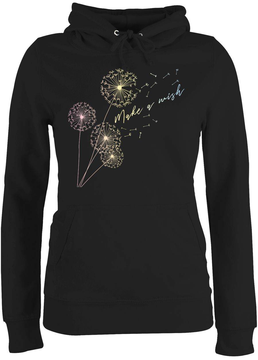 Shirtracer Pusteblume Make a wish Bunt Shirts & Mehr Shirtracer