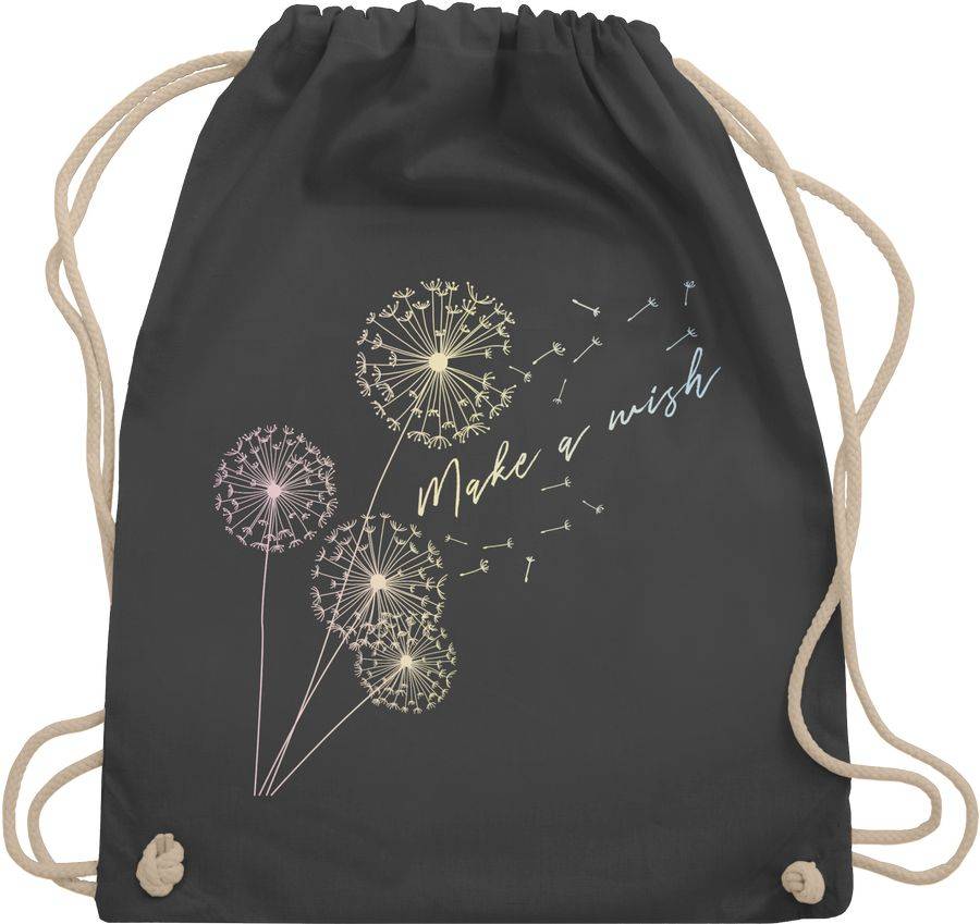Shirtracer Pusteblume Make a wish Bunt Shirts & Mehr Shirtracer