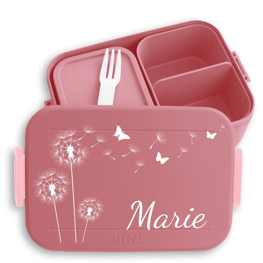 Shirtracer Pusteblume mit Namen Pusteblumen Pusteblumen-Brotdose für Kids Frühlingshafte Ki Shirtracer