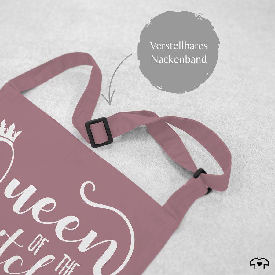 Shirtracer Queen Of The Kitchen Mit Name: T-Shirt Turnbeutel Shirtracer