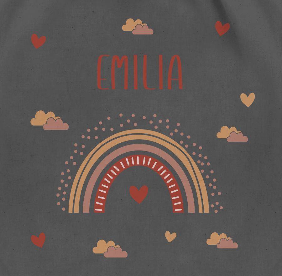 Shirtracer Rainbow Regenbogen Farbenbogen: Tshirt Rucksack Shirtracer