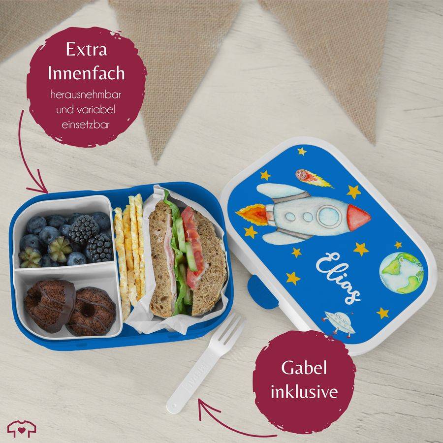 Shirtracer Rakete Raumschiff Weltraum Meteorit: Tshirt Rucksack Shirtracer