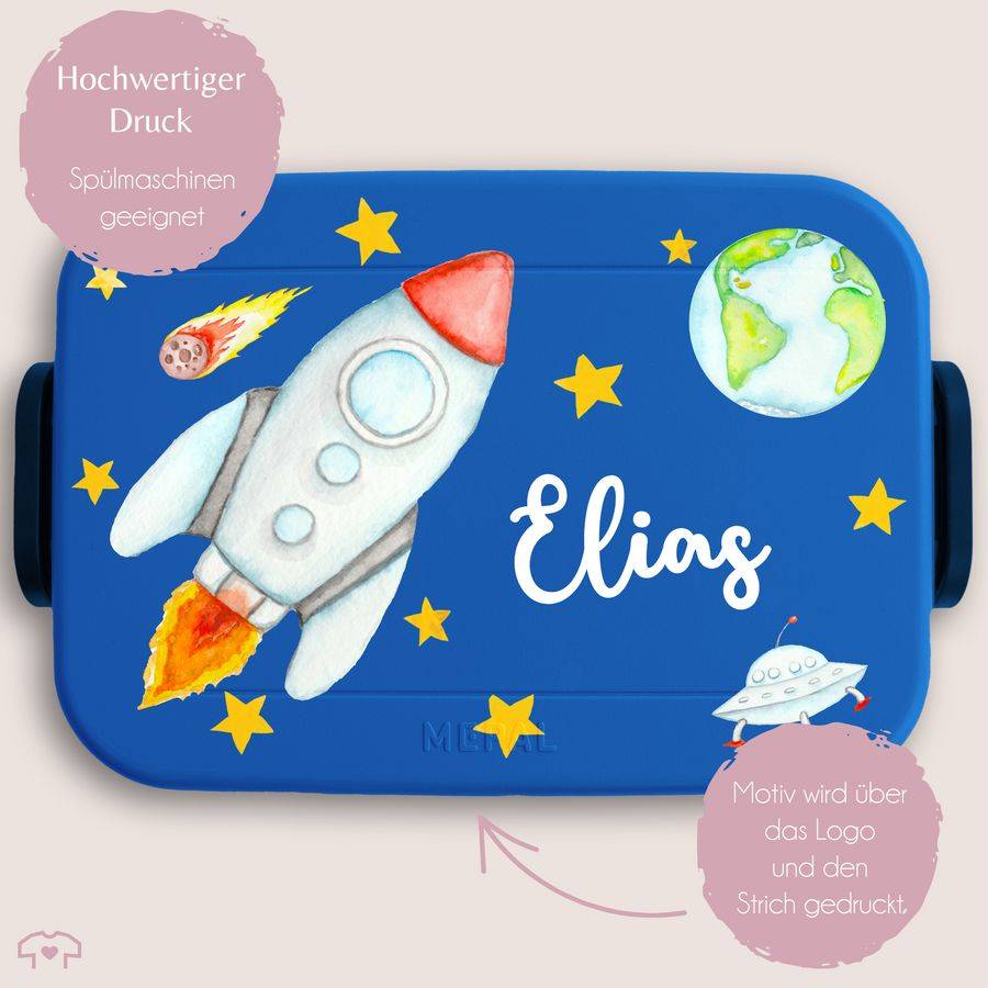 Shirtracer Rakete Raumschiff Weltraum Meteorit: Tshirt Rucksack Shirtracer