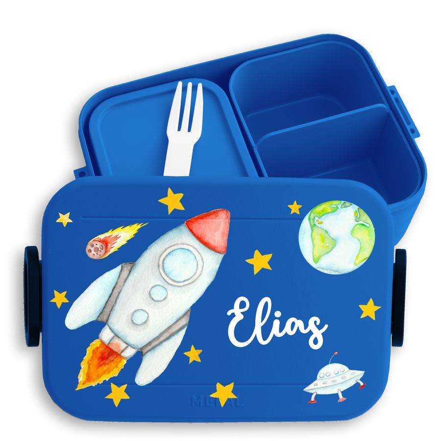 Shirtracer Rakete Raumschiff Weltraum Meteorit: Tshirt Rucksack Shirtracer