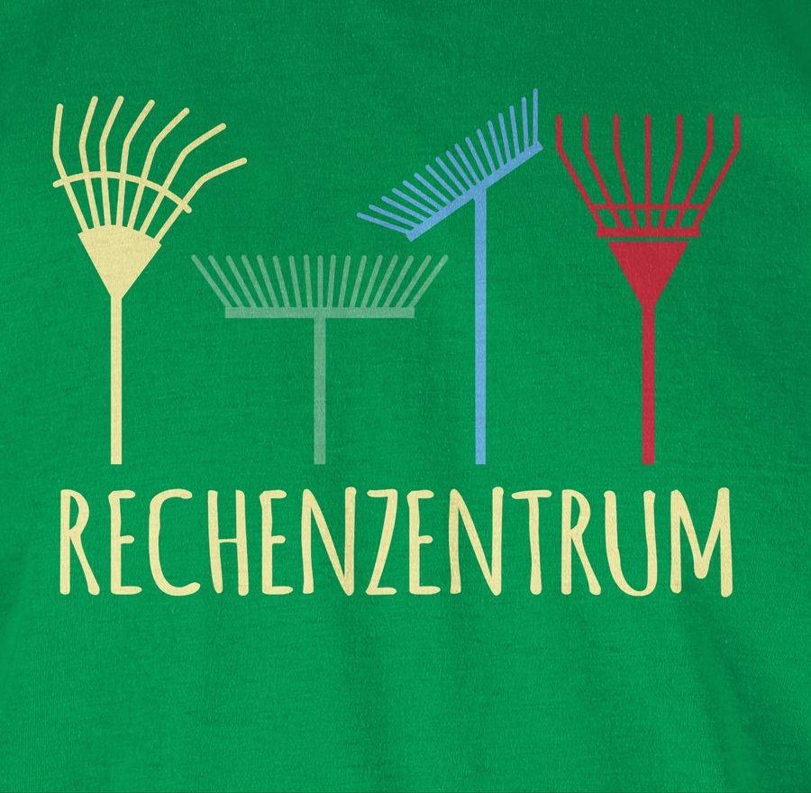 Shirtracer Rechenzentrum - Bunt: Tshirt Gym Bag Shirtracer