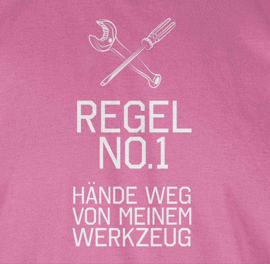 Shirtracer Regel No.1 Hände Weg Von Meinem Werkzeug: T-Shirt Rucksack Shirtracer